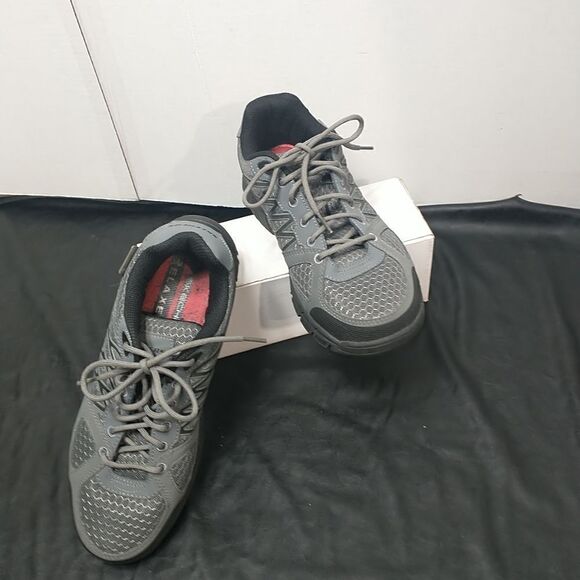 Skechers Work Men's SZ 8 Relaxed Fit: 77084 Work Shoe Gray - Picture 8 of 8